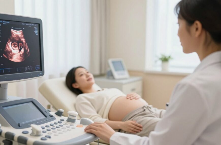 7 tydzień ciąży USG bicie serca