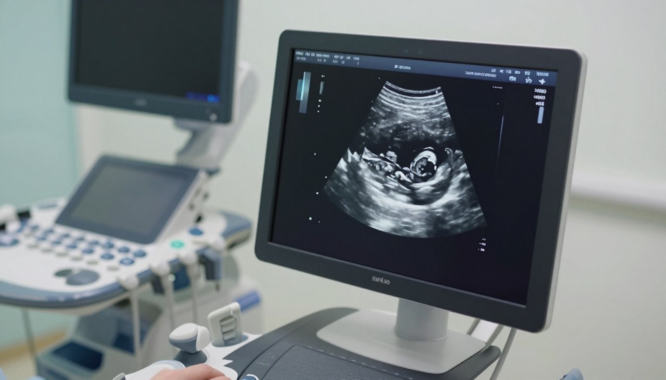 8 tydzień ciąży USG