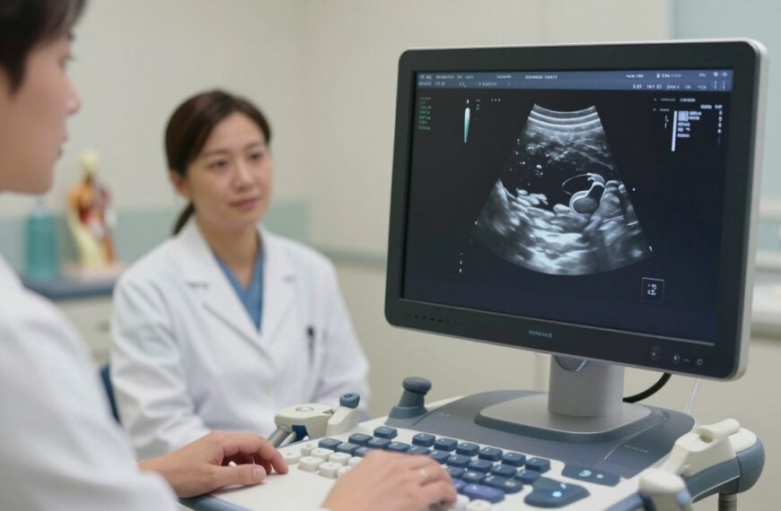 Ciąża pozamaciczna USG