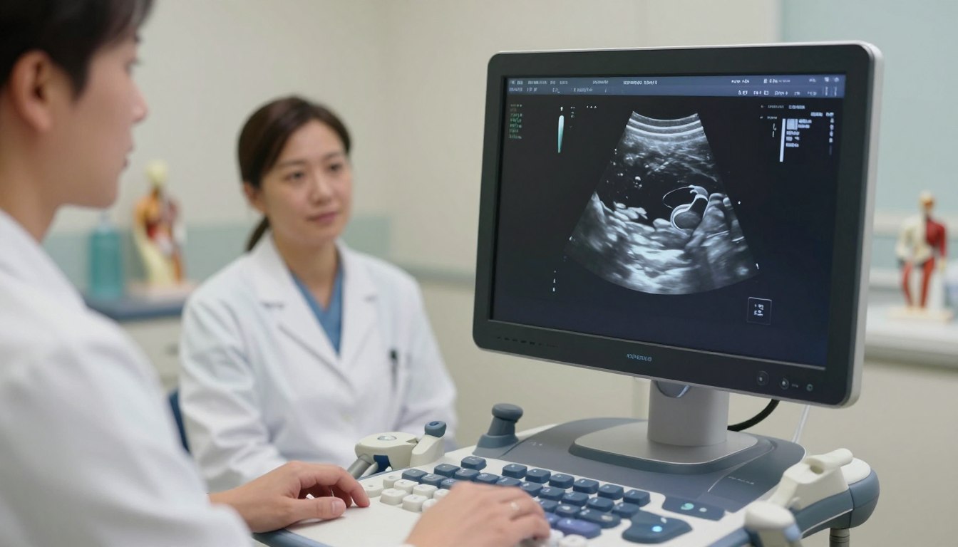 Ciąża pozamaciczna USG