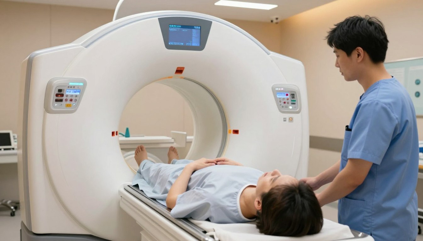 Czy rezonans głowy obejmuje szyję