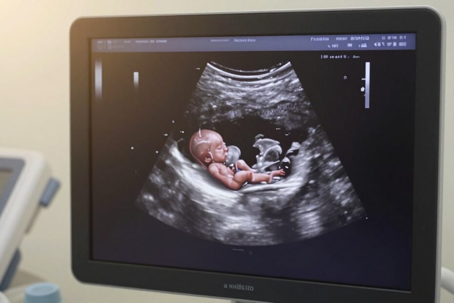 Płeć 9 tydzień ciąży USG