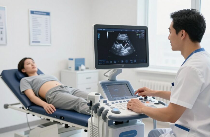 USG jamy brzusznej na czczo