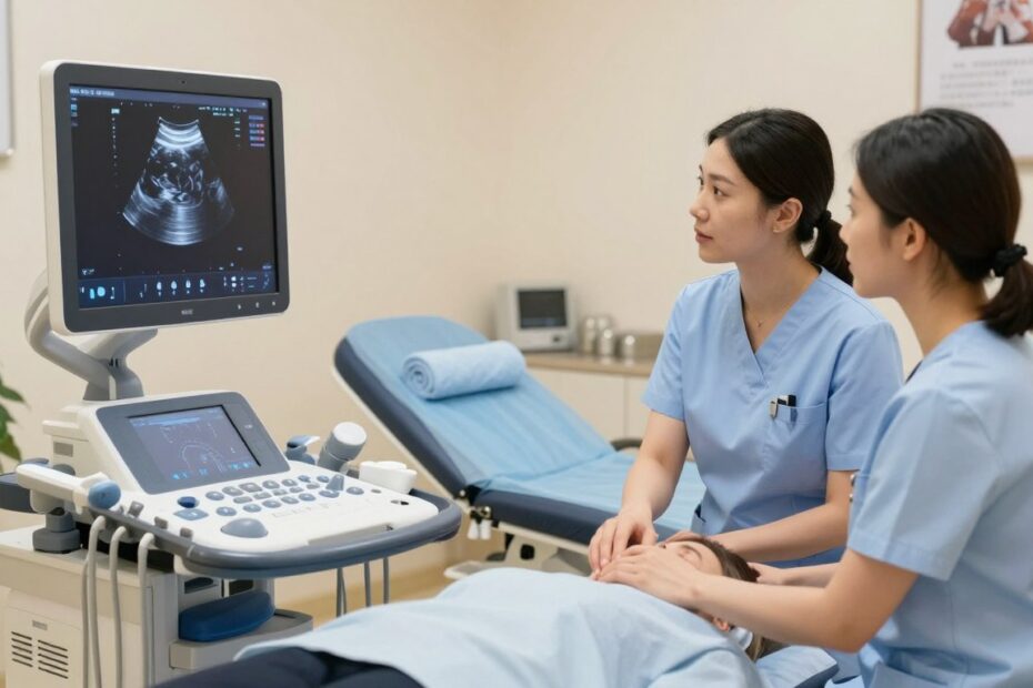 USG transwaginalne przygotowanie