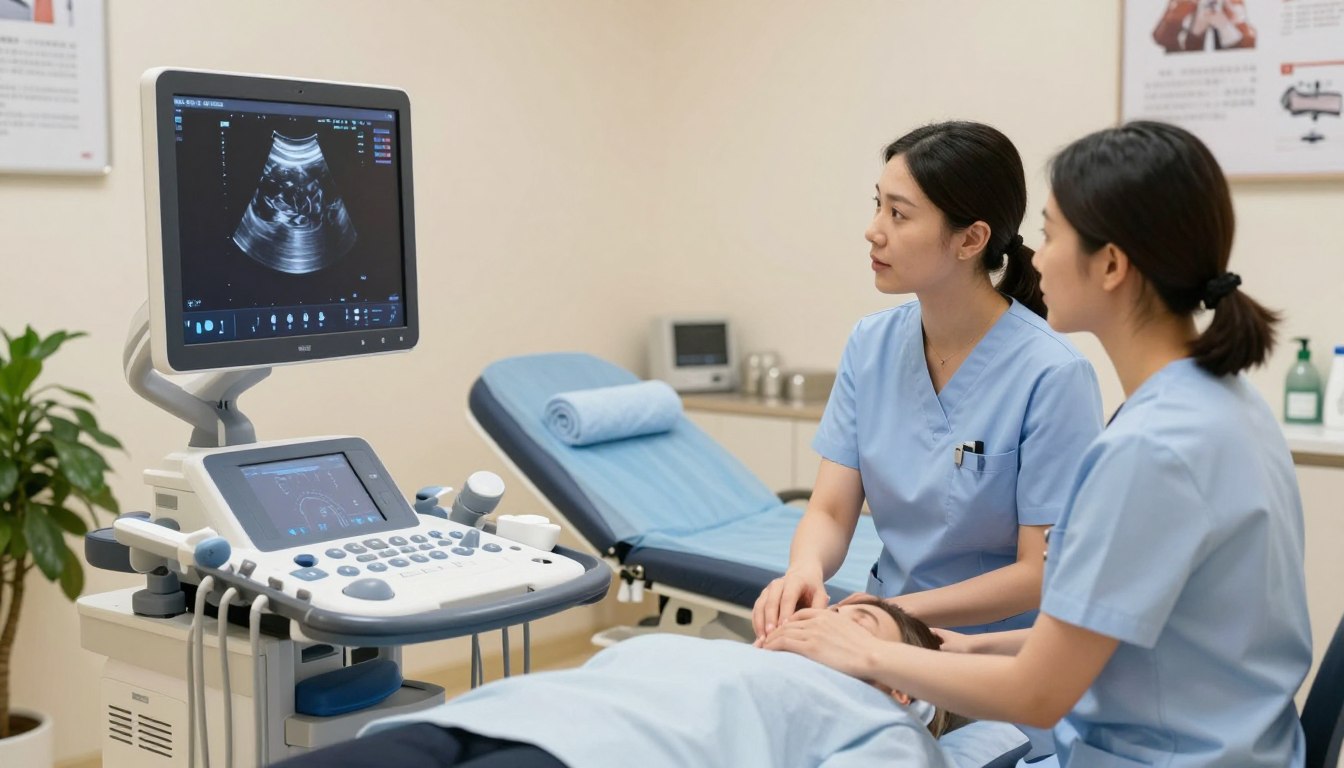 USG transwaginalne przygotowanie